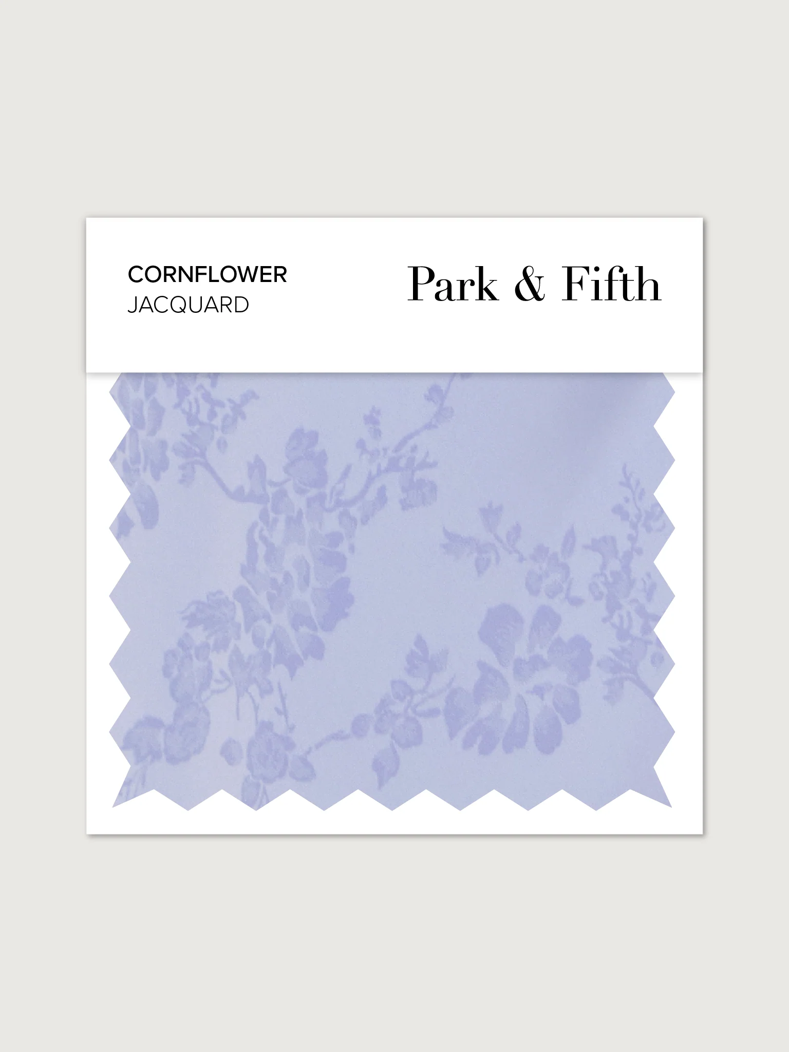 Cornflower Jacquard Swatch