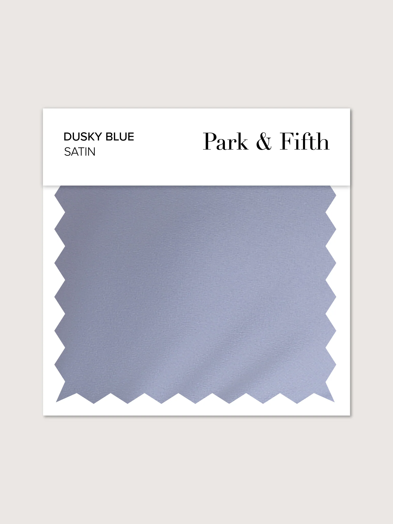 Dusky Blue Satin Swatch