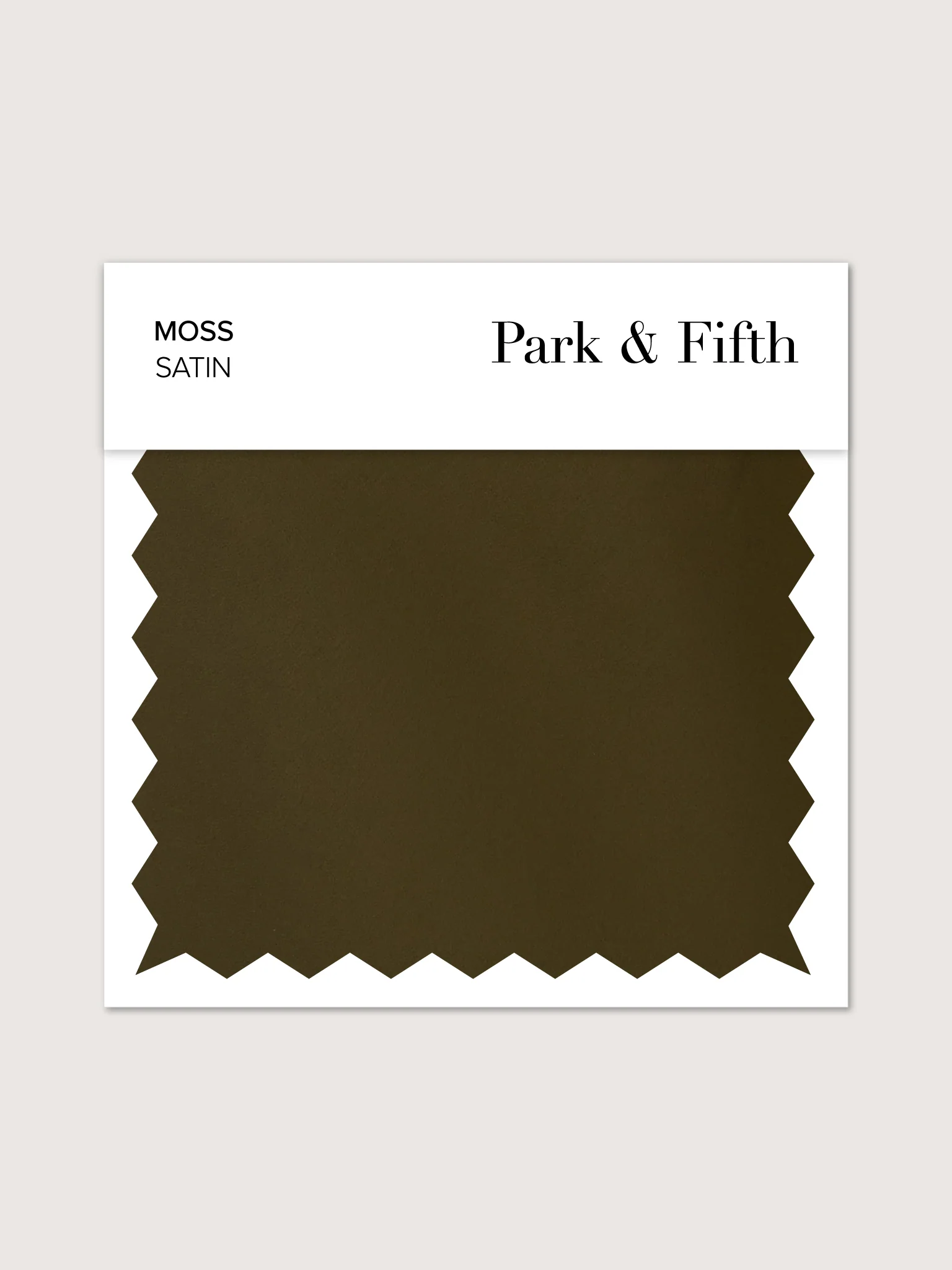 Moss Satin Swatch