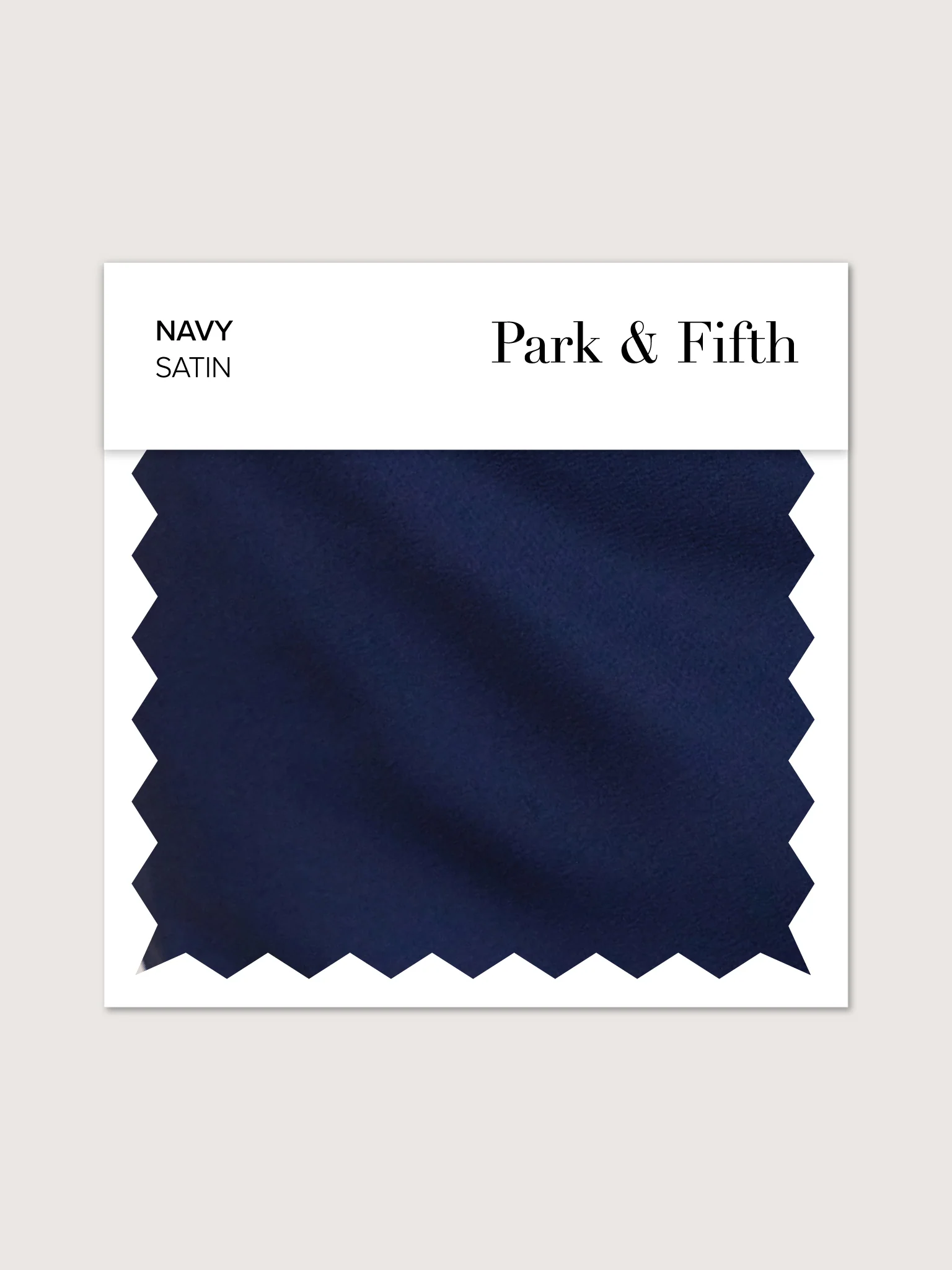 Navy Satin Swatch