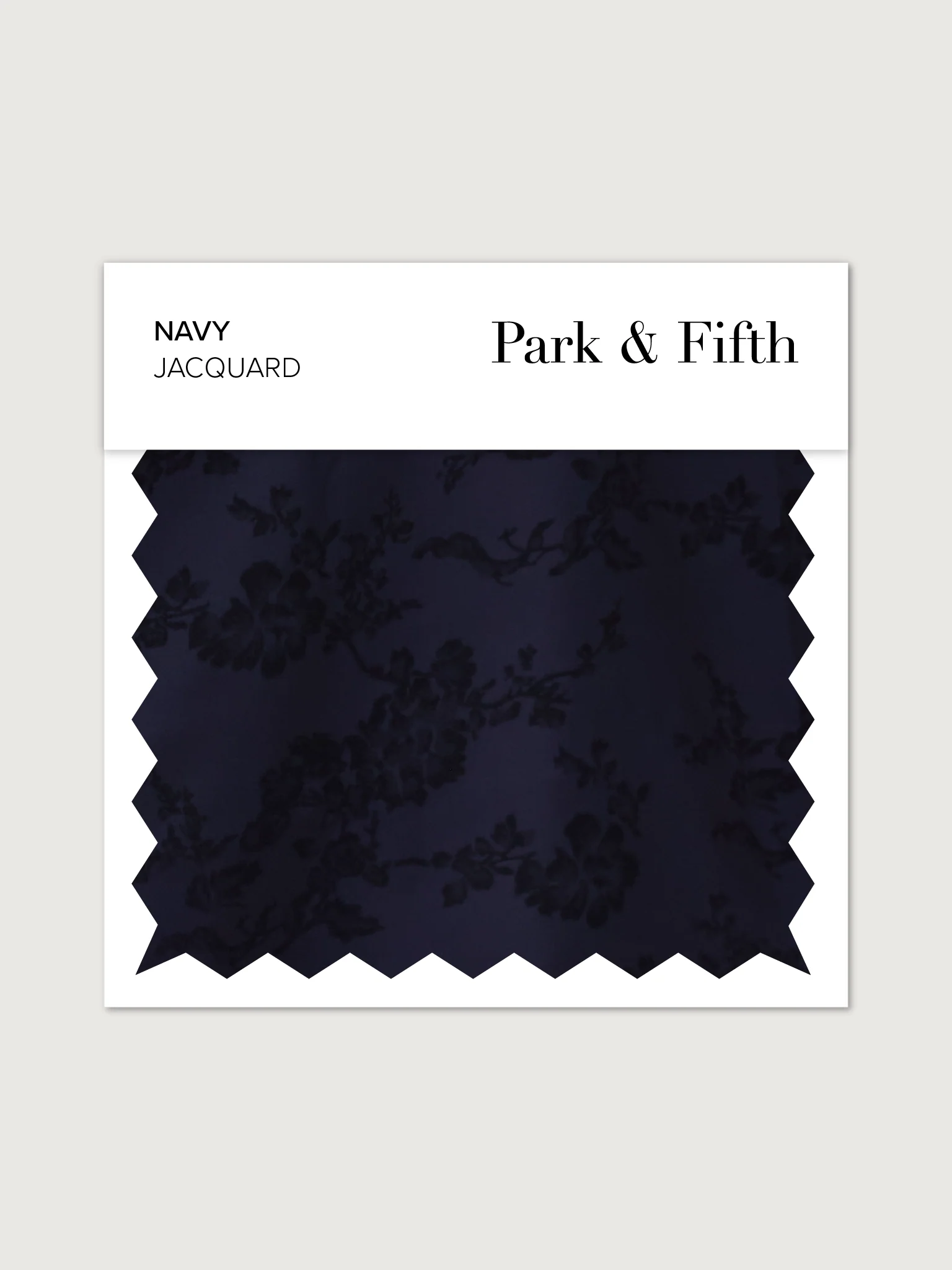 Navy Jacquard Swatch