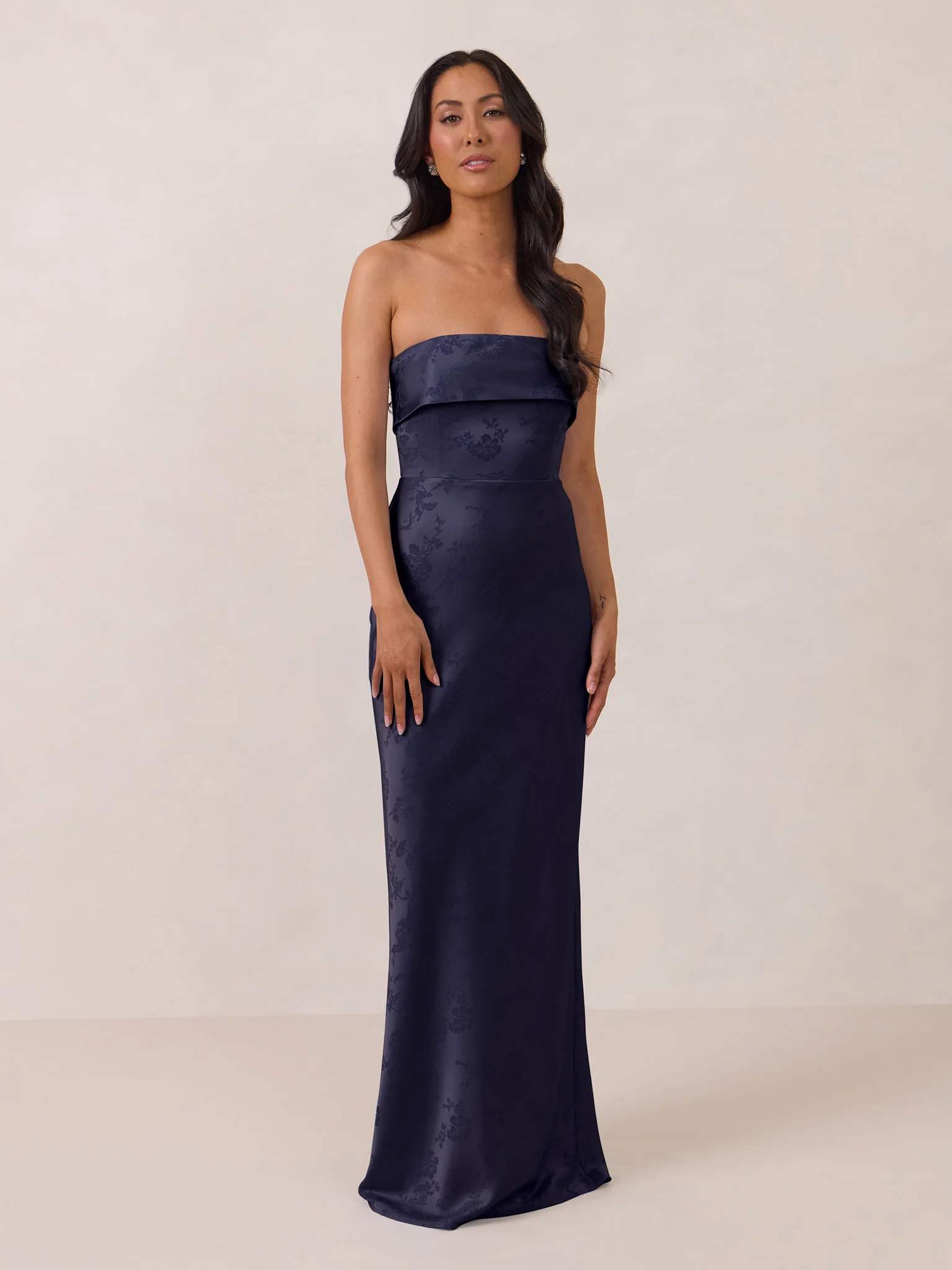 Navy Jacquard Swatch - Image 3