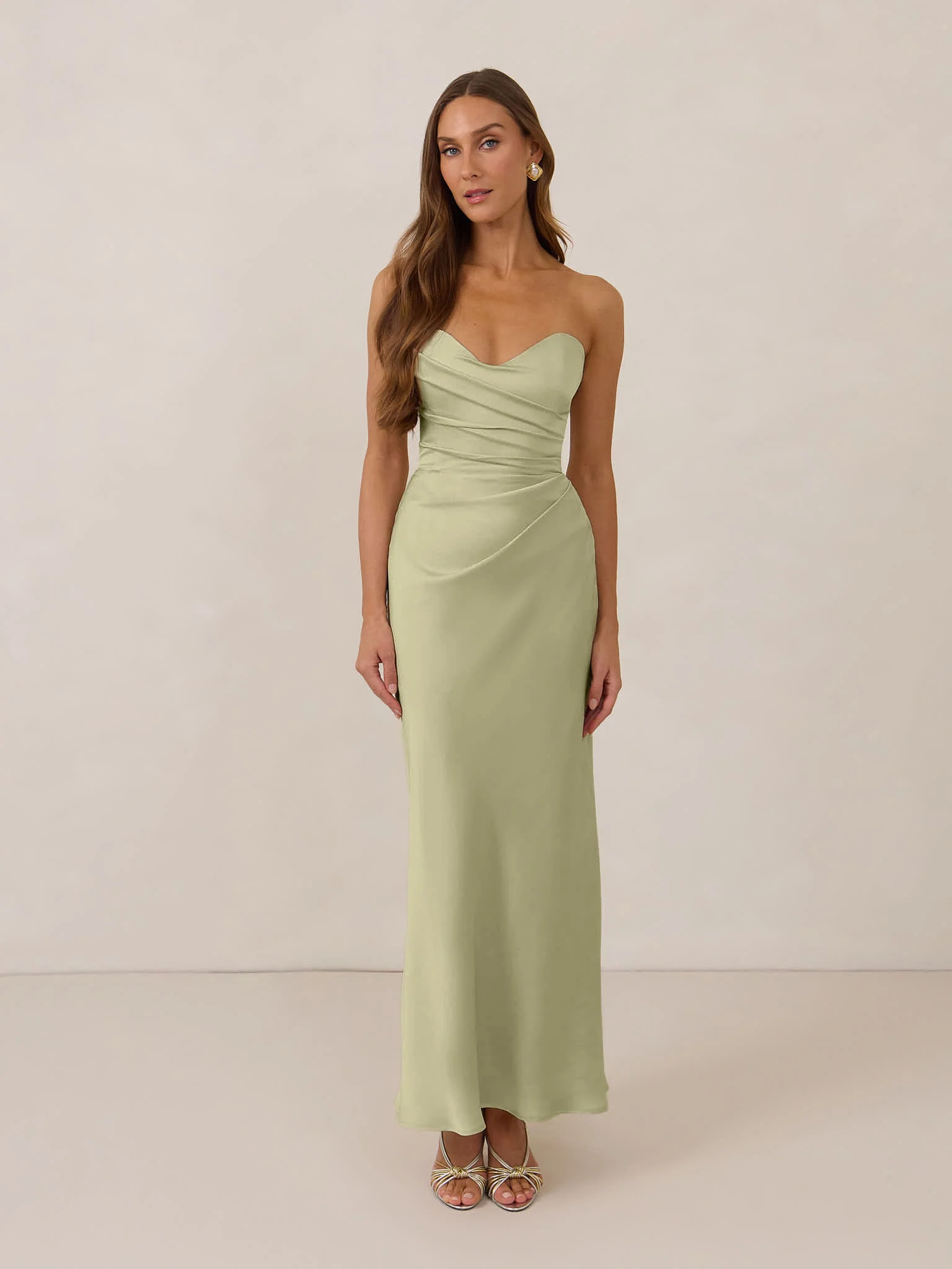 Pistachio Satin Swatch - Image 2