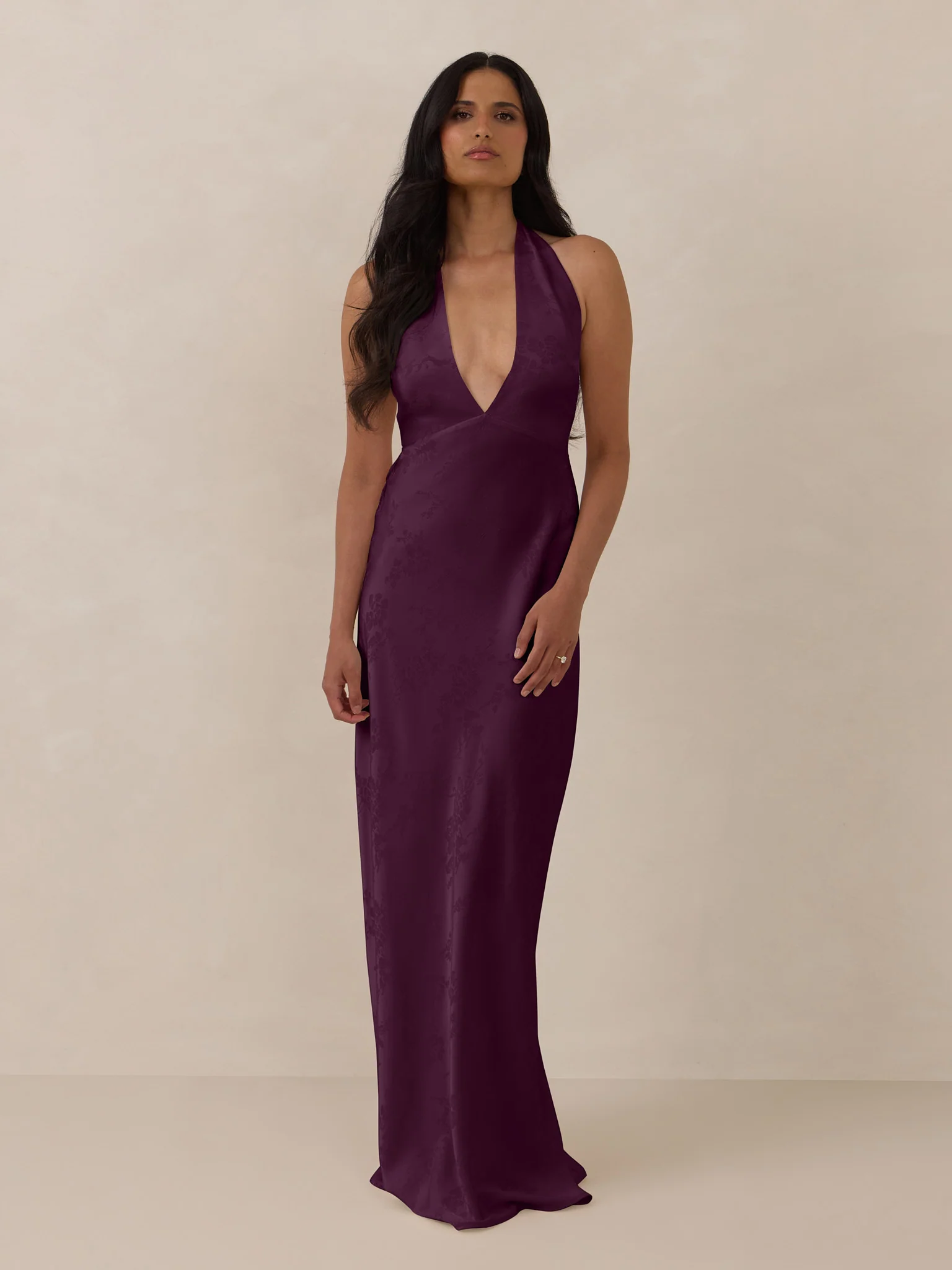 Plum Jacquard Swatch - Image 3