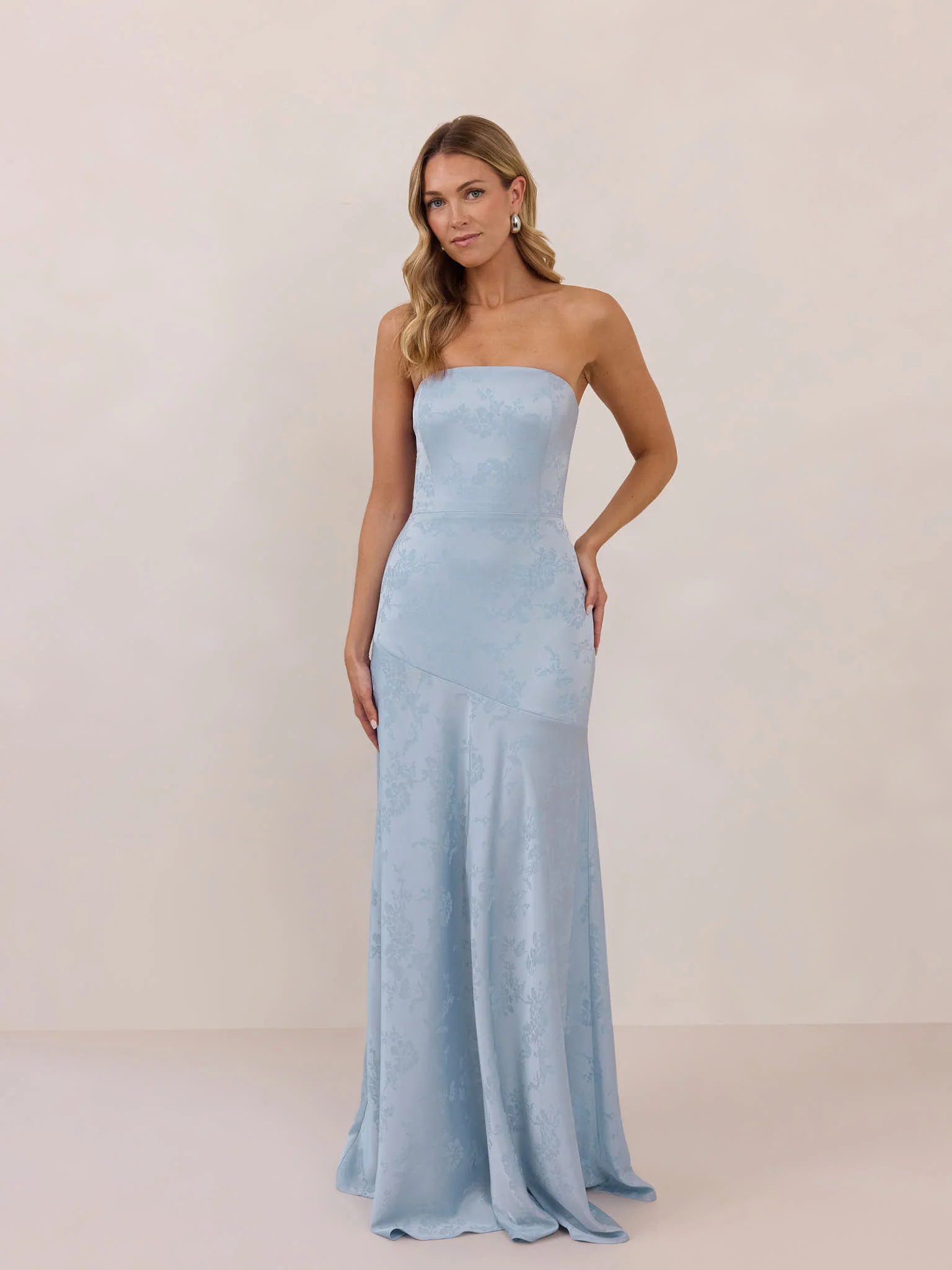 Powder Blue Jacquard Swatch - Image 4