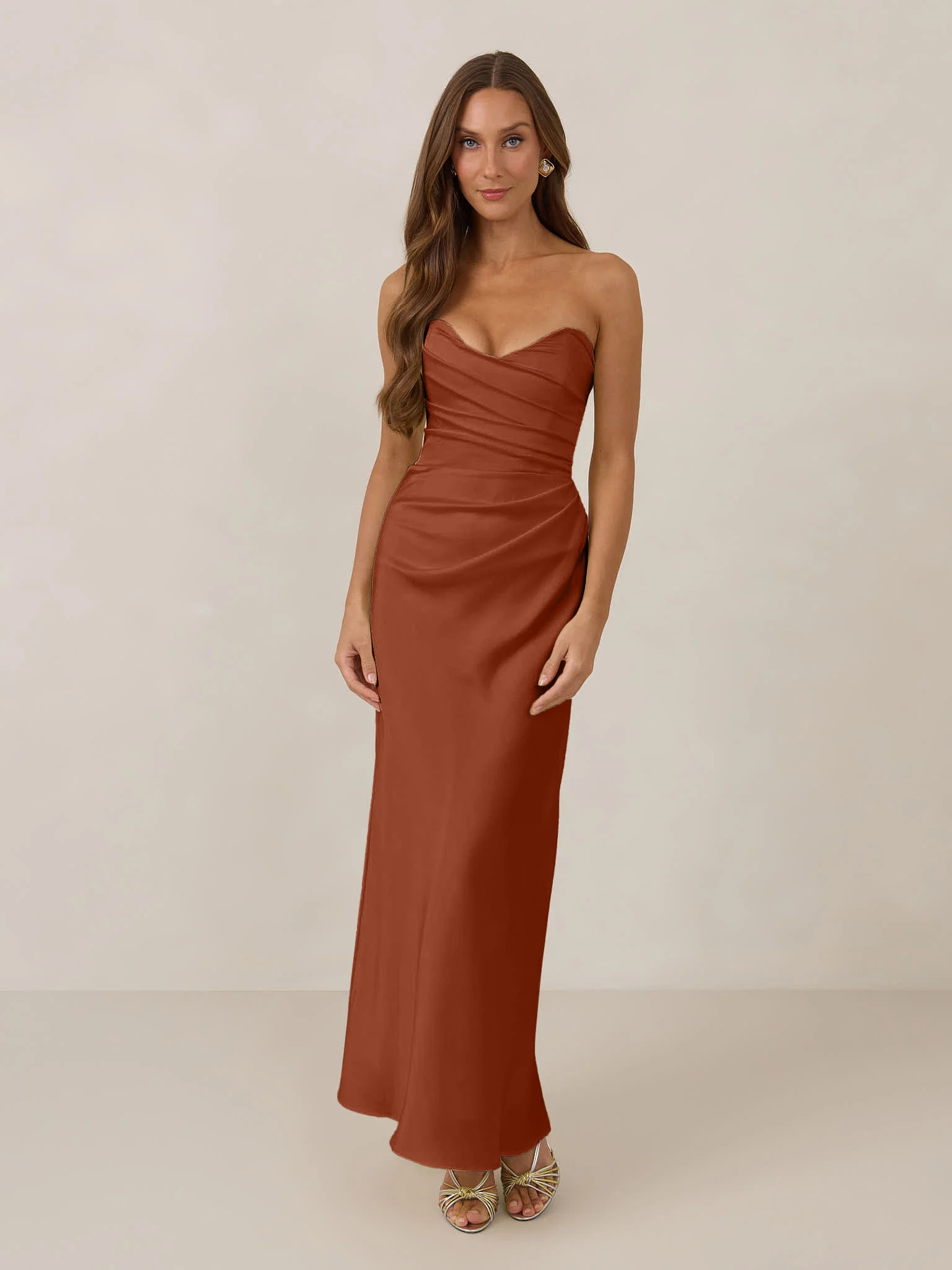 Rust Satin Swatch - Image 4