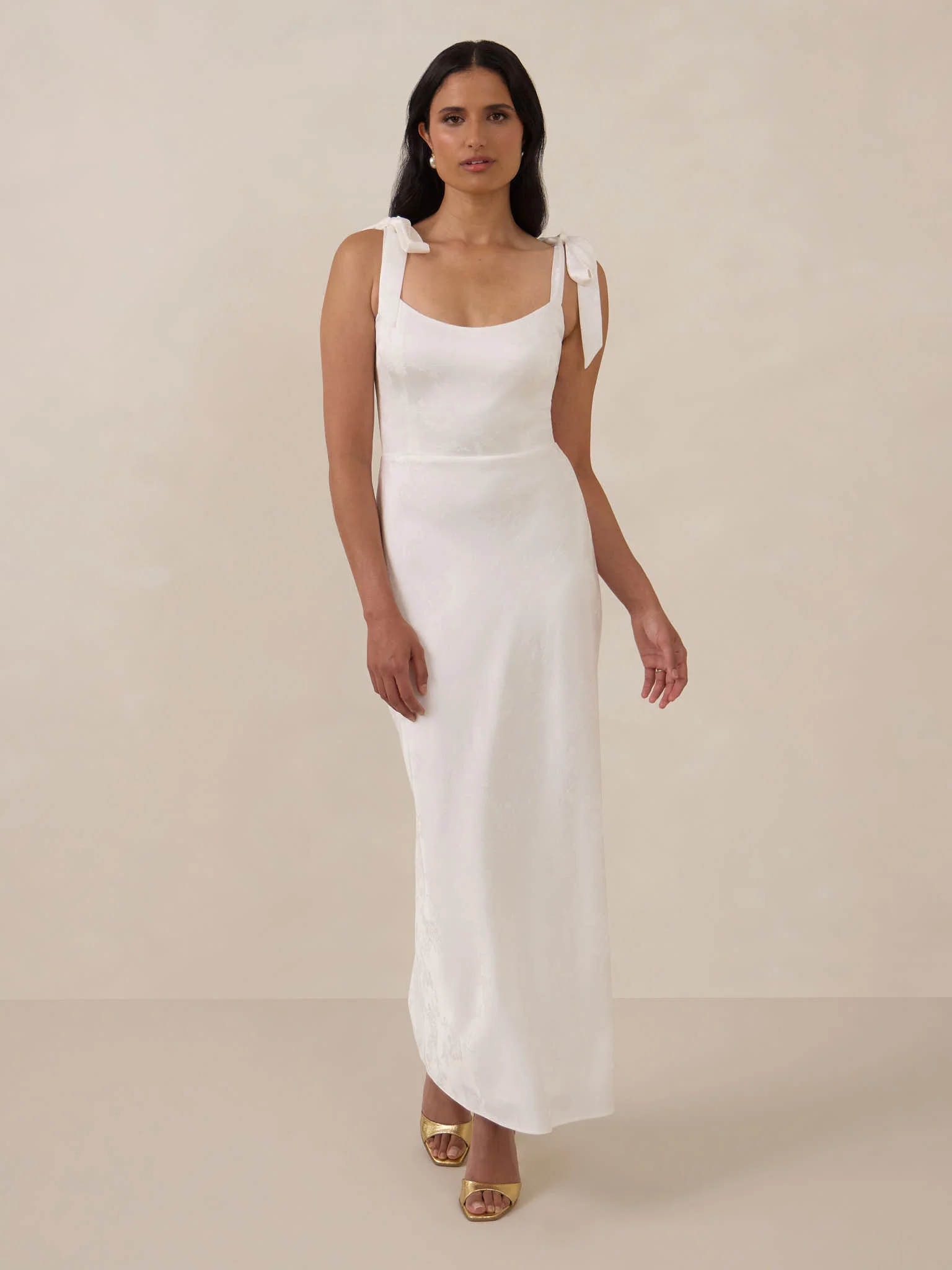 White Jacquard Swatch - Image 3